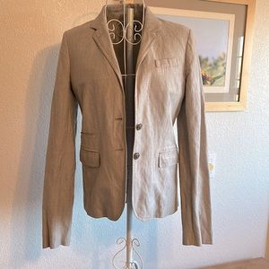 J. Crew SchoolBoy Blazer. Size: 6T. Tan. In like new condition.